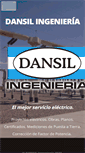 Mobile Screenshot of dansil-ingenieria.com